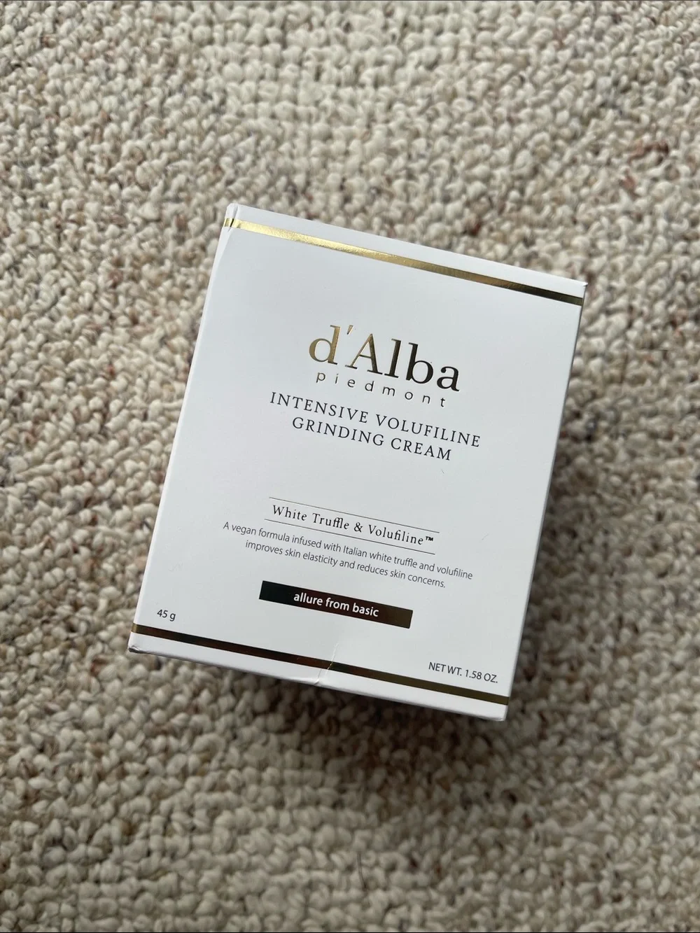 D’ Alba Intensive Volufiline Grinding Cream/vita toning cream/anti-aging serum